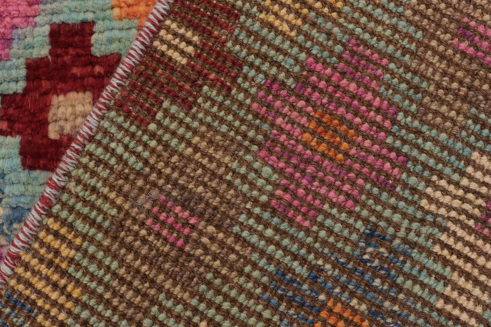 Contemporary Balochi Jayvon Hand Knotted Wool Rug - 3'2'' X 4'10'' - 9