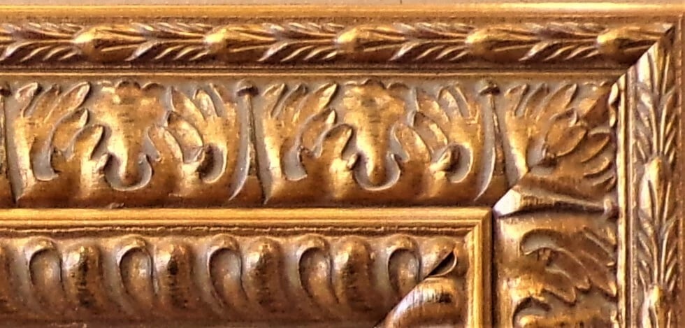 Large 1980s Picture Frame - 2