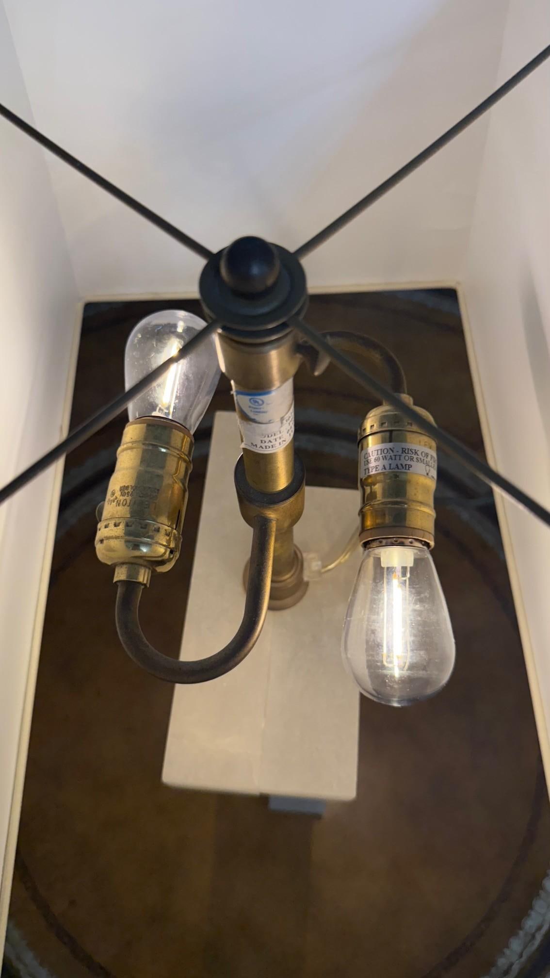 Thomas Pheasant for Baker Alabaster Table Lamp - 11