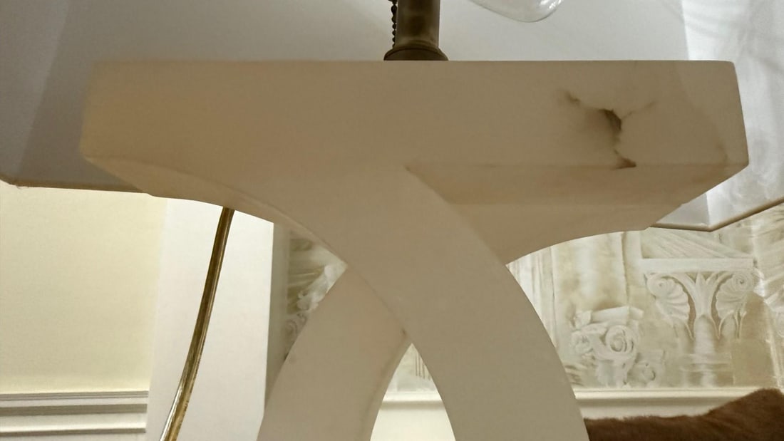 Thomas Pheasant for Baker Alabaster Table Lamp - 6