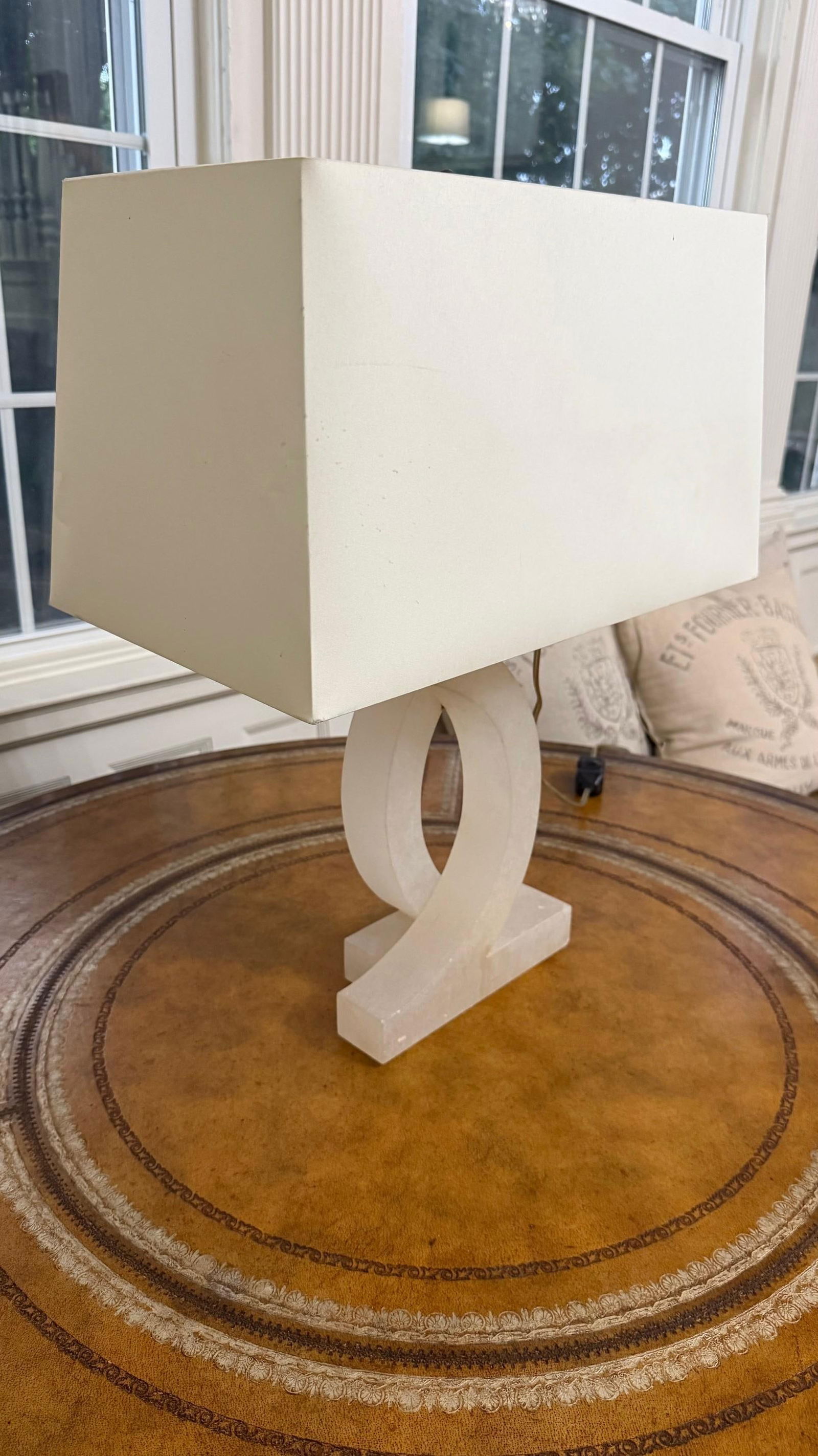 Thomas Pheasant for Baker Alabaster Table Lamp - 7