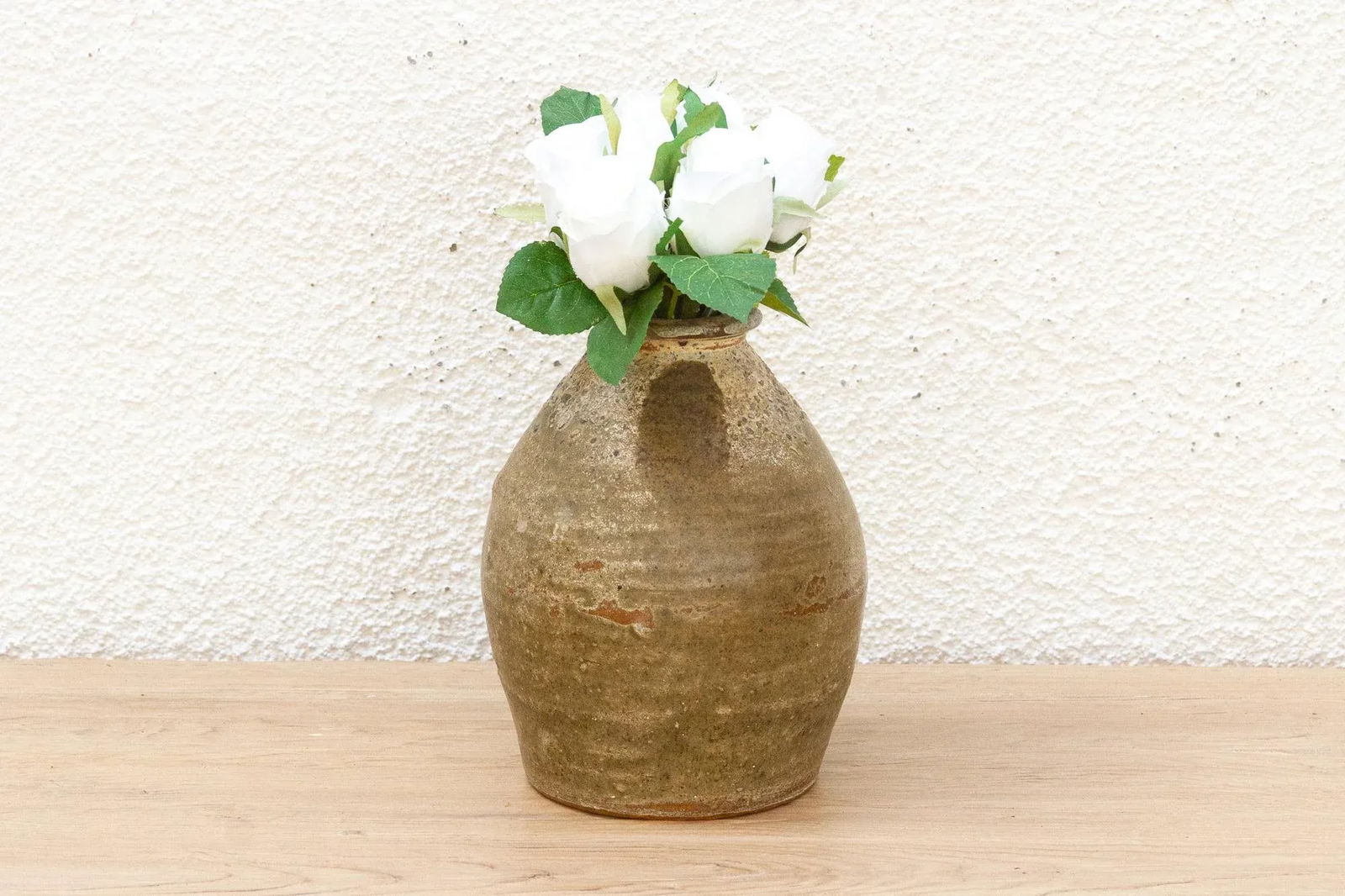 Rustic Stoneware Chinese Vessel - 7