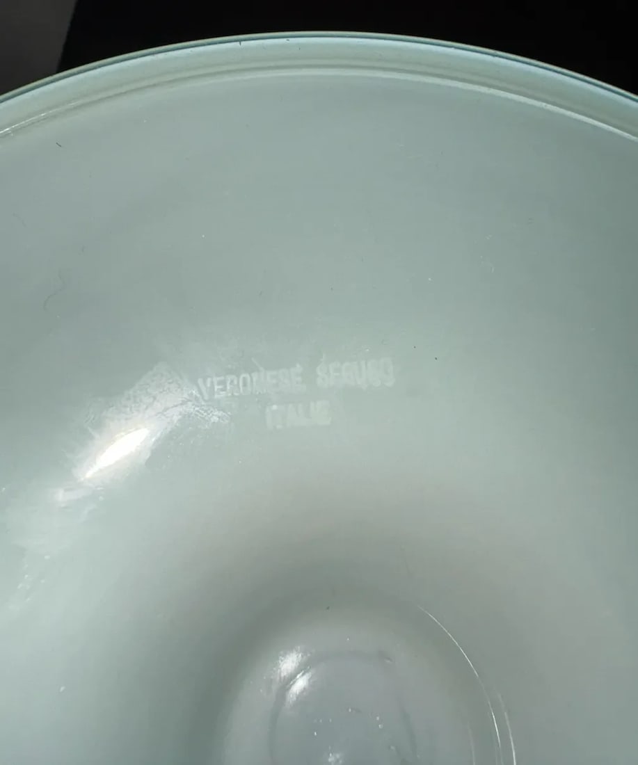 1930s Seguso Vetri d'Arte Veronese Vase in Green - 7