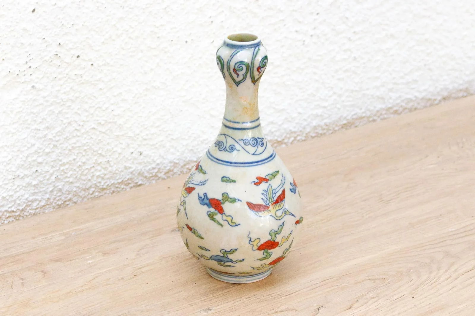 Antique Hand Painted Whimsical Folk Art Pottery - 3