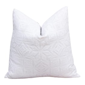 Oasis Star Applique Pillow Cover