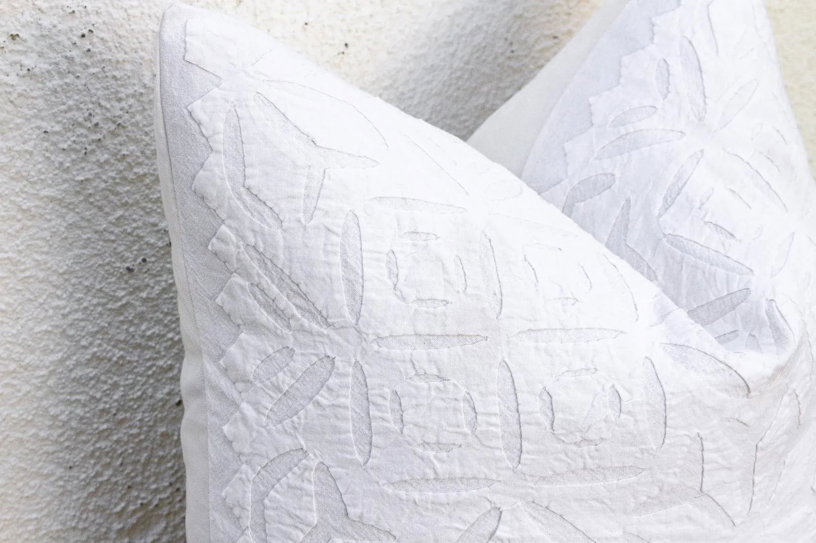 Oasis Star Applique Pillow Cover - 4