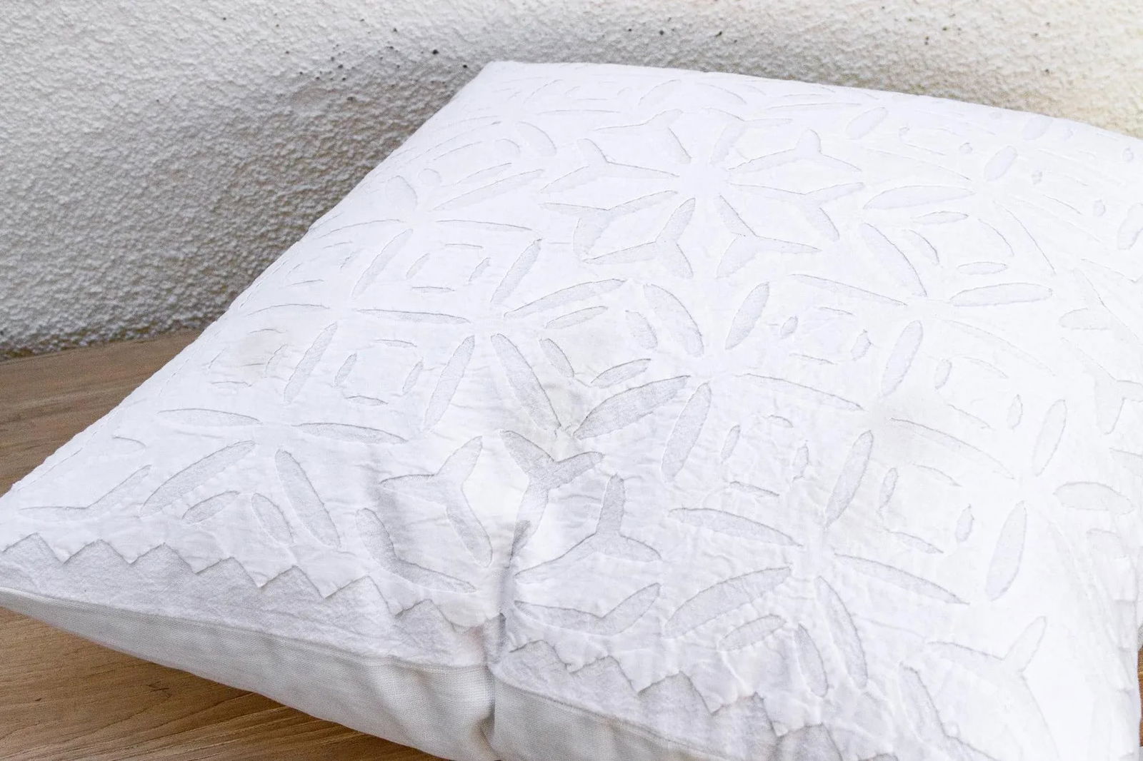 Oasis Star Applique Pillow Cover - 6