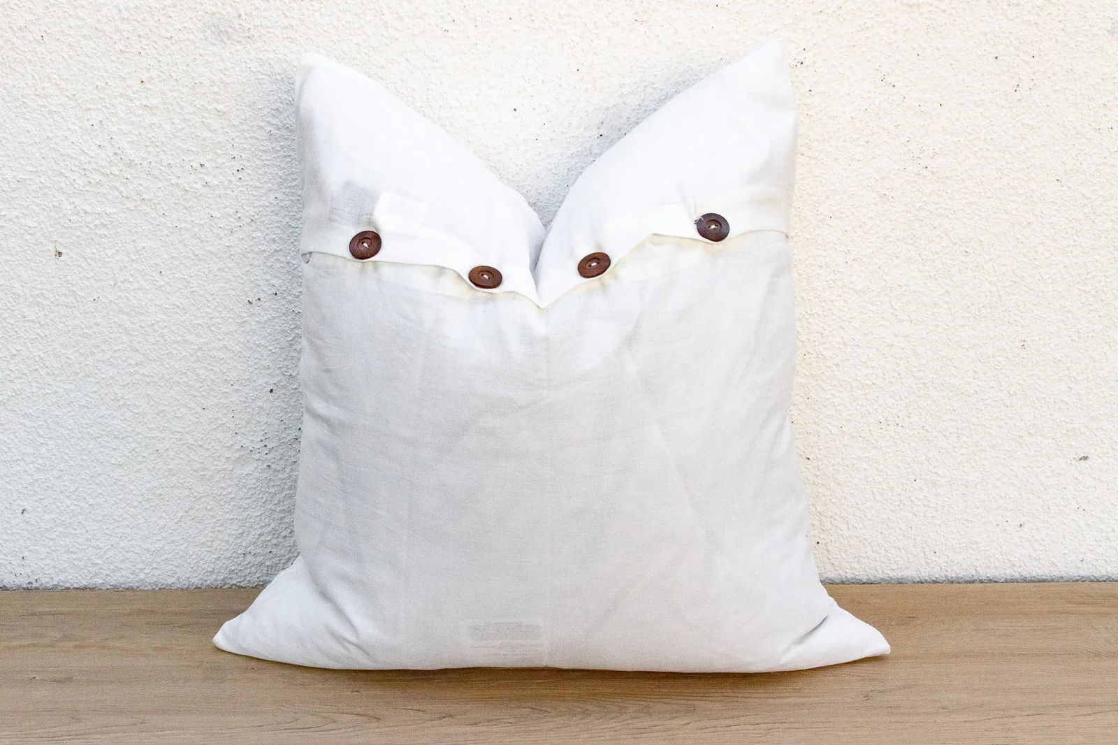 Lily Blossom Appliqué Pillow Cover - 6