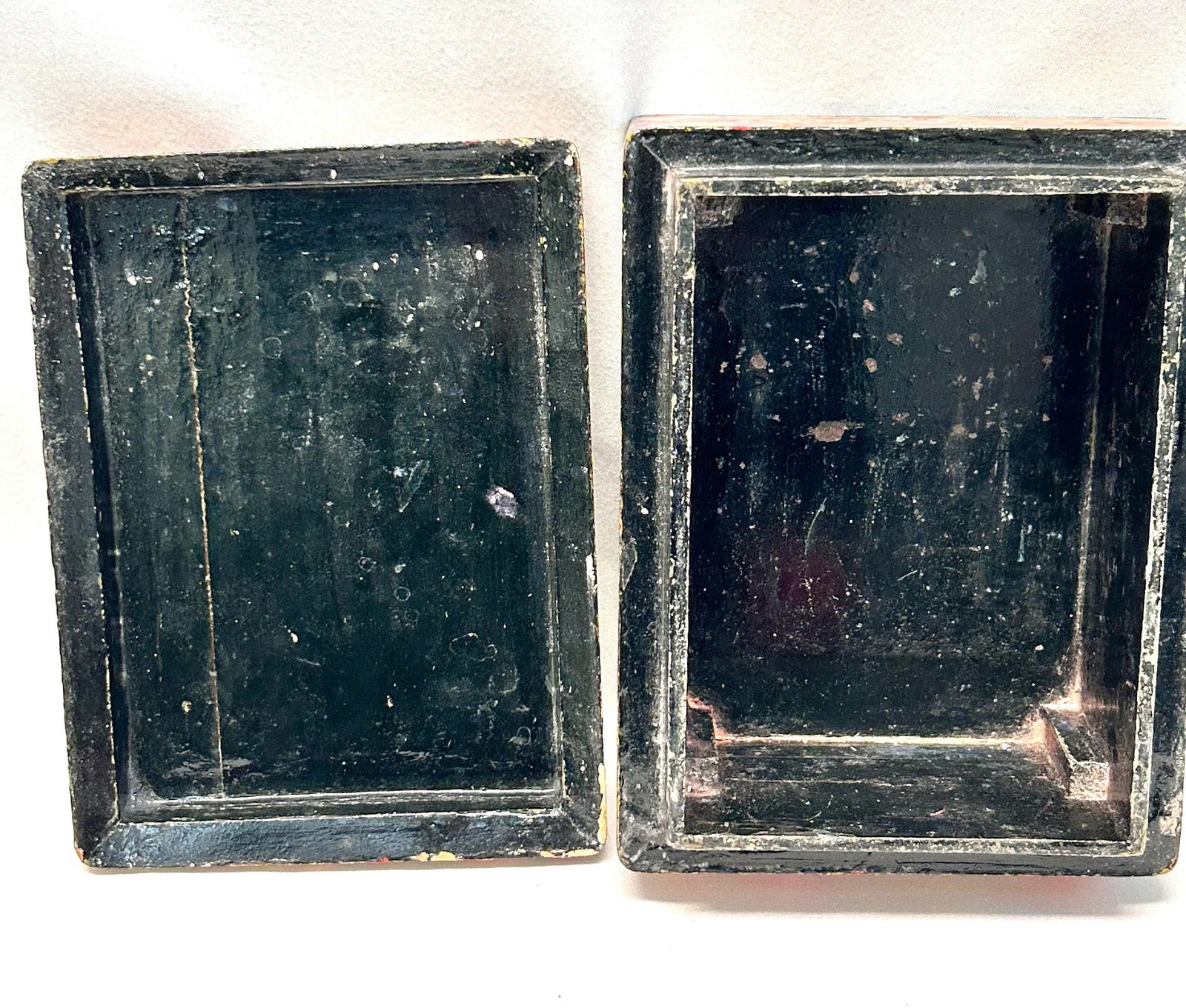 1920s Antique Kashmiri Floral Paper Mache Box - 10