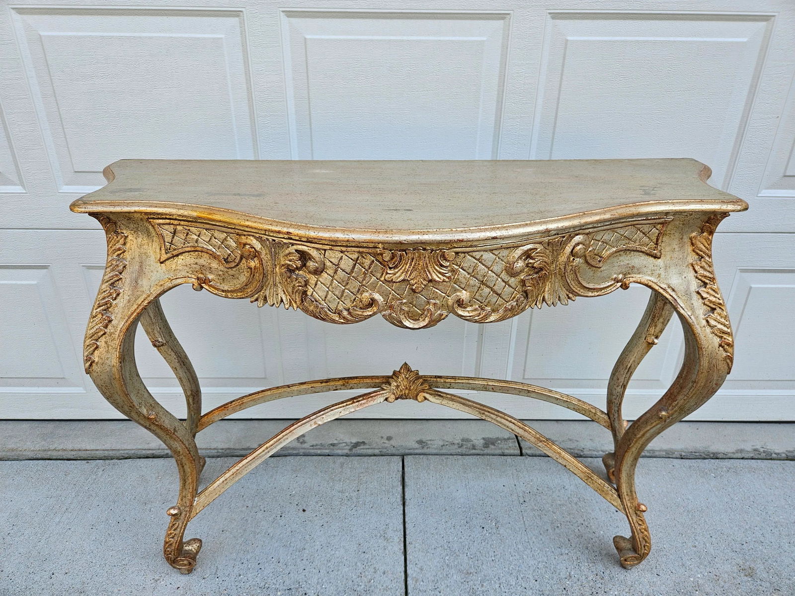 Gilded Baroque Rococo Console Table - 2