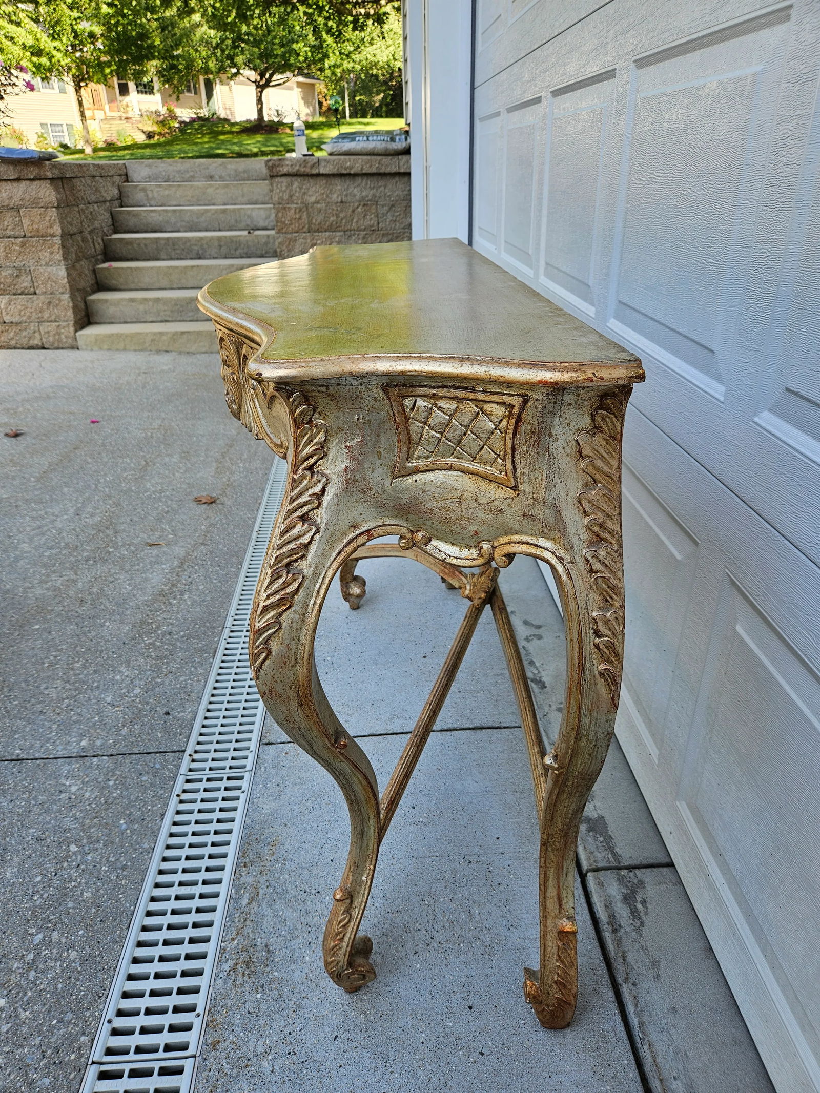 Gilded Baroque Rococo Console Table - 3