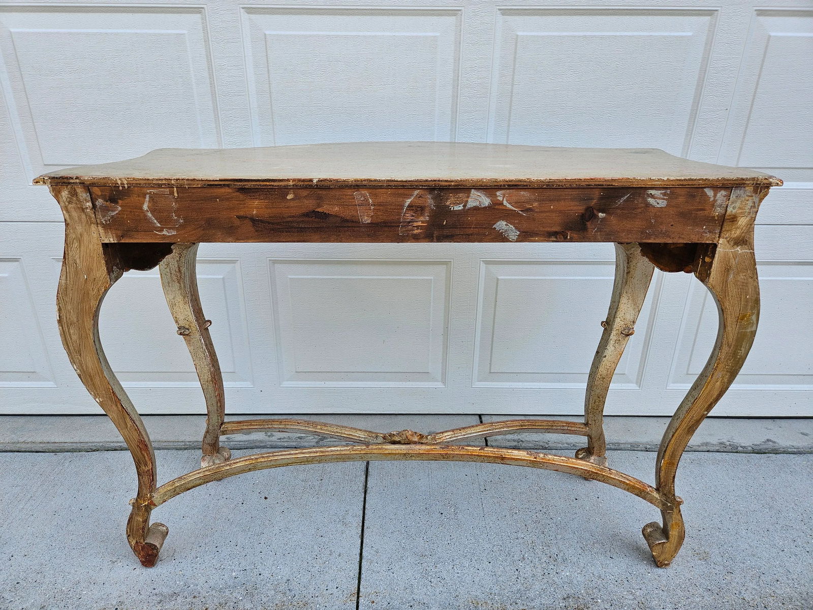 Gilded Baroque Rococo Console Table - 4