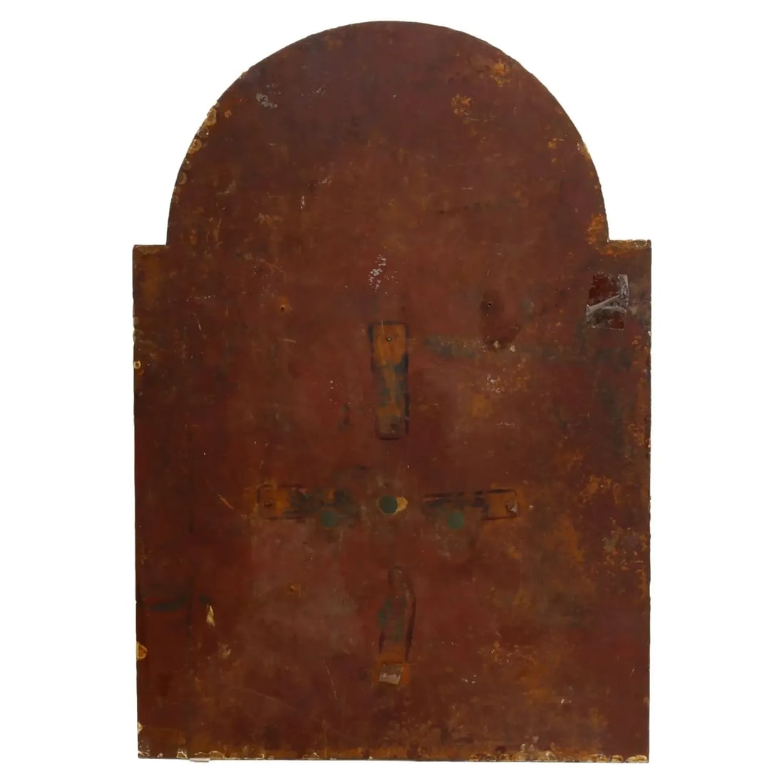 18th Century English Hand-Painted Clock Face W/ Pastoral Scene - 3