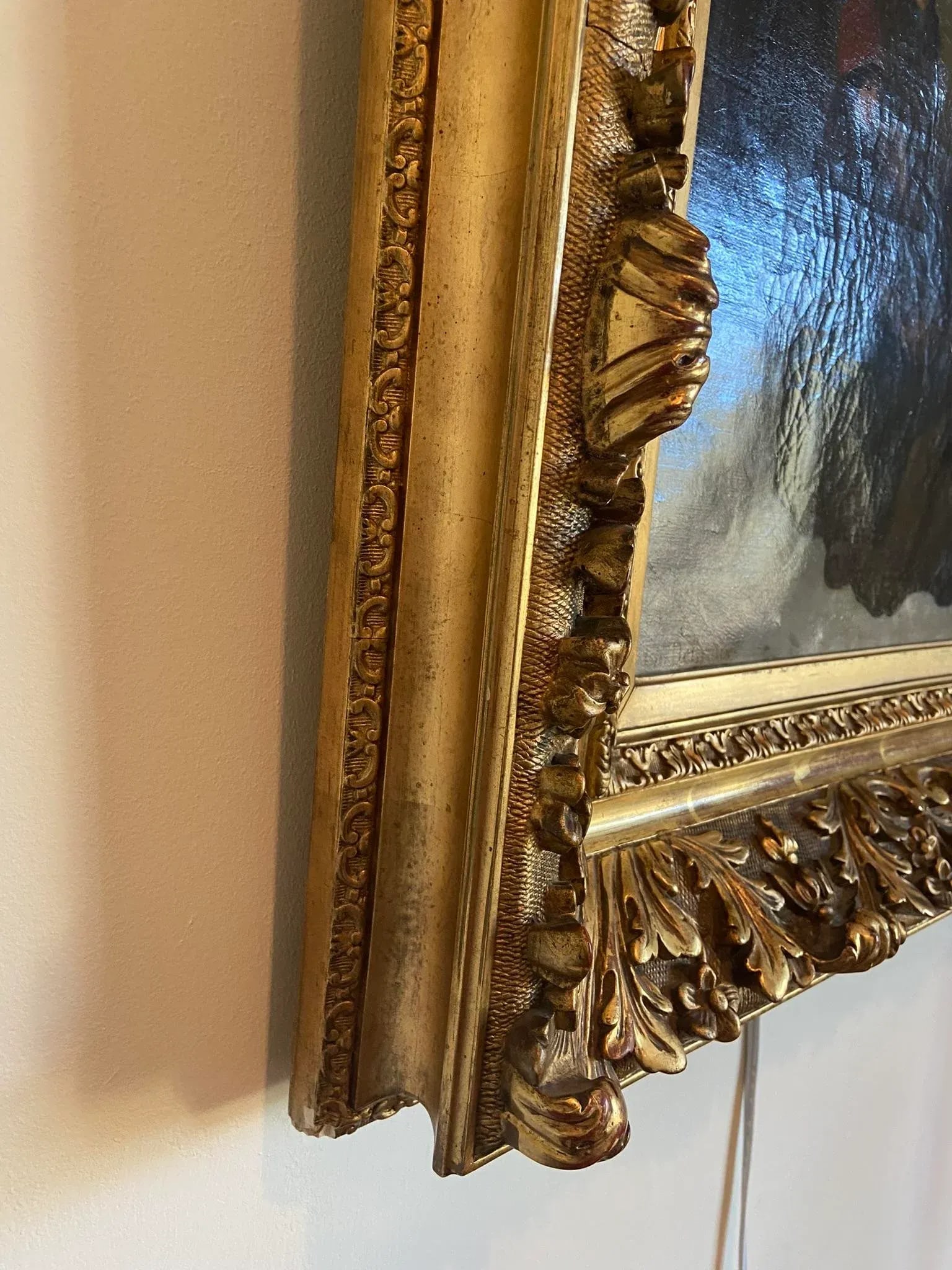 19th-Century Belgian Academic Realist Style Painting, by Charles De Groux, Depicting a Tender Domest - 4