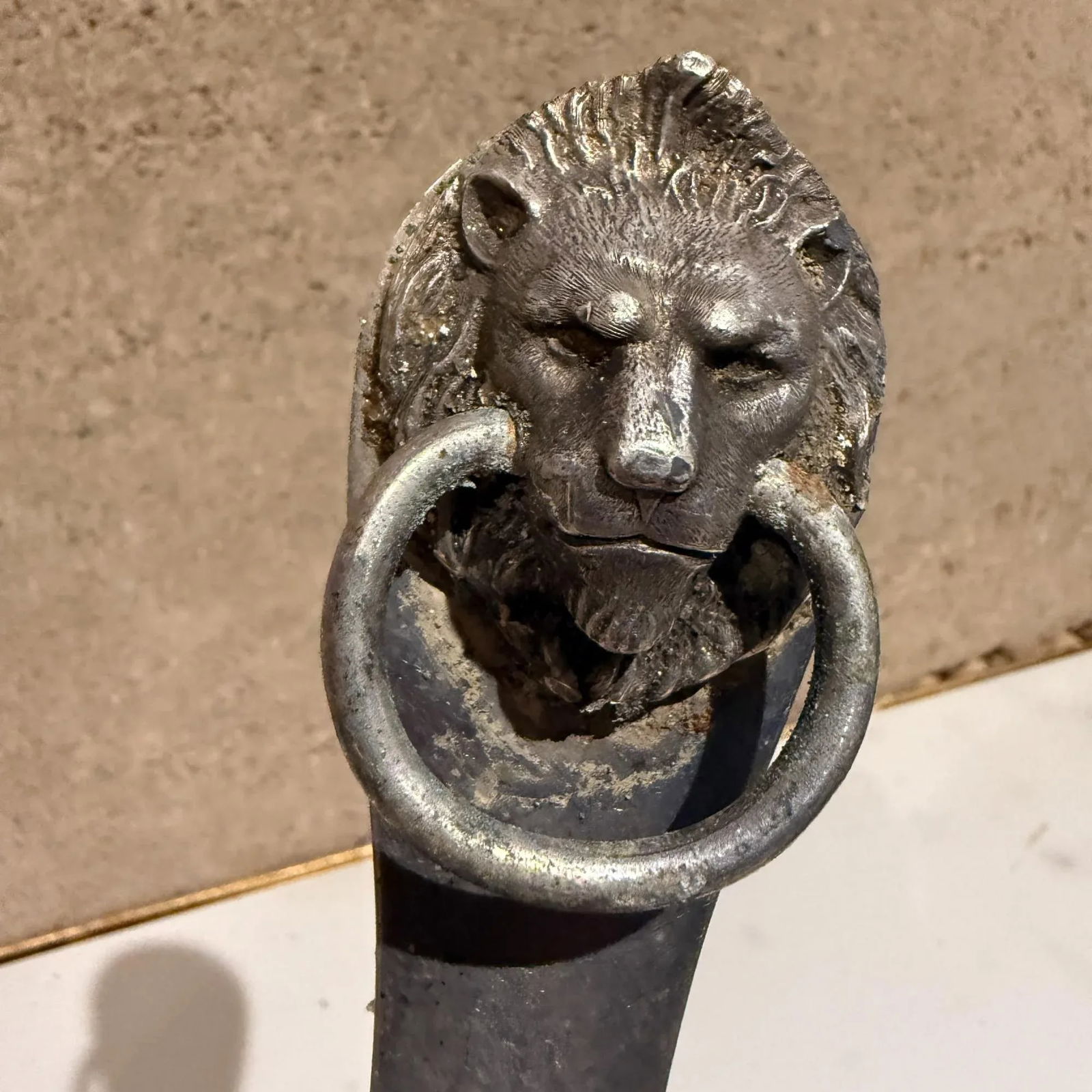 Reed & Barton Silver Plate Shoe Horn Mid Century Modern Patinated - 2