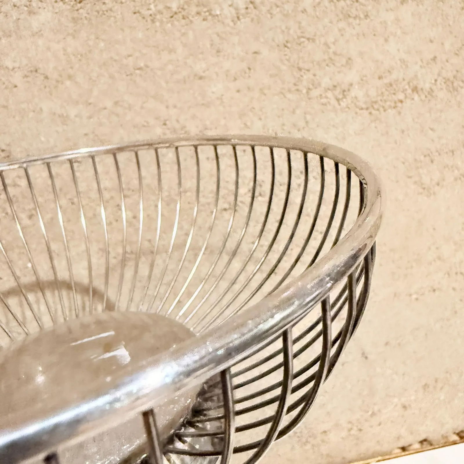 Italy Mid Century Modern Small Nickel Silver Basket - 7
