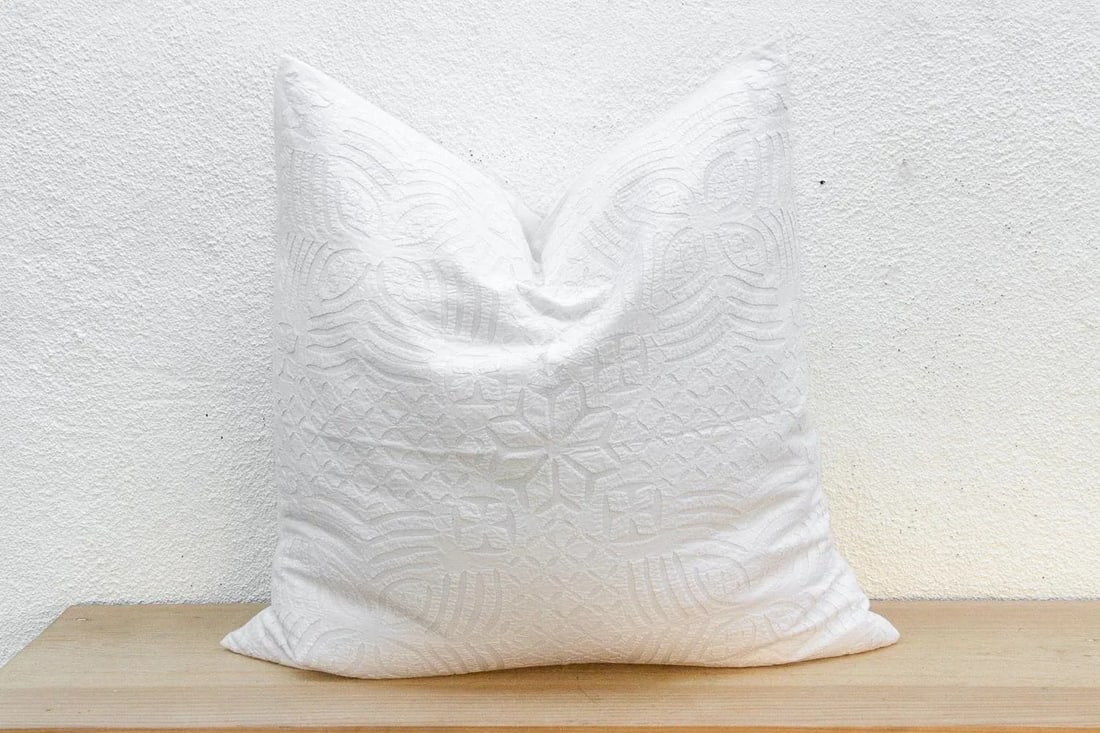 Coastal Large Applique Pillow Cover - 3