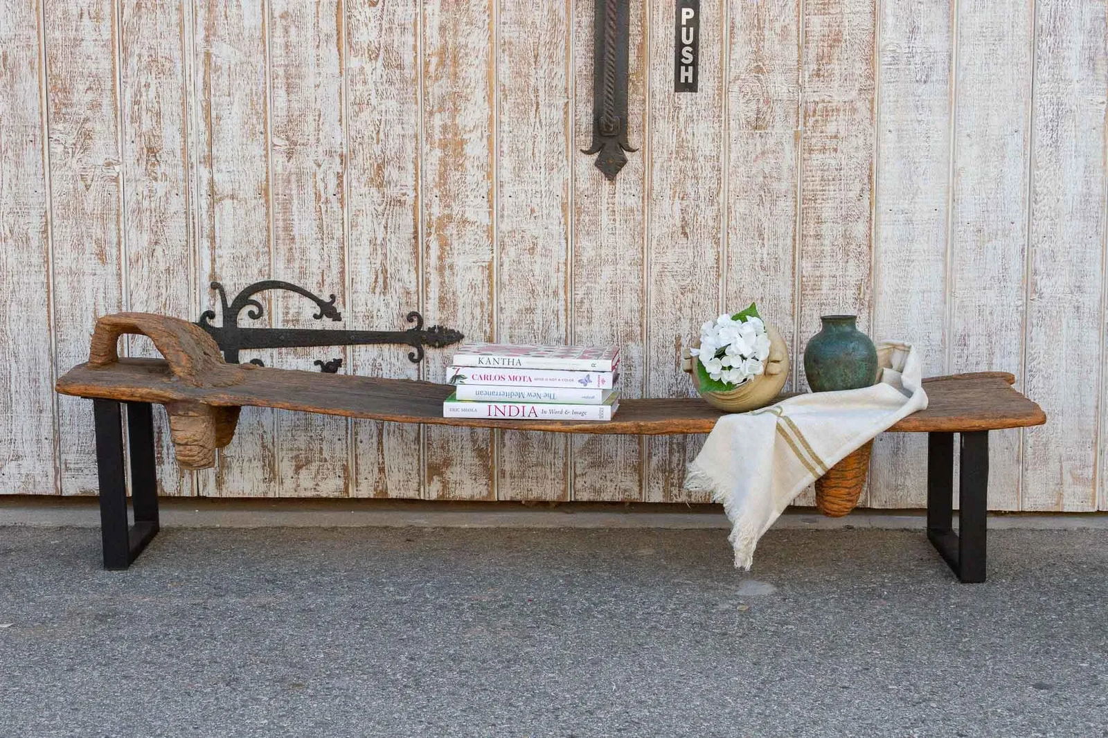 Primitive 18th Century Single Board African Table - 2