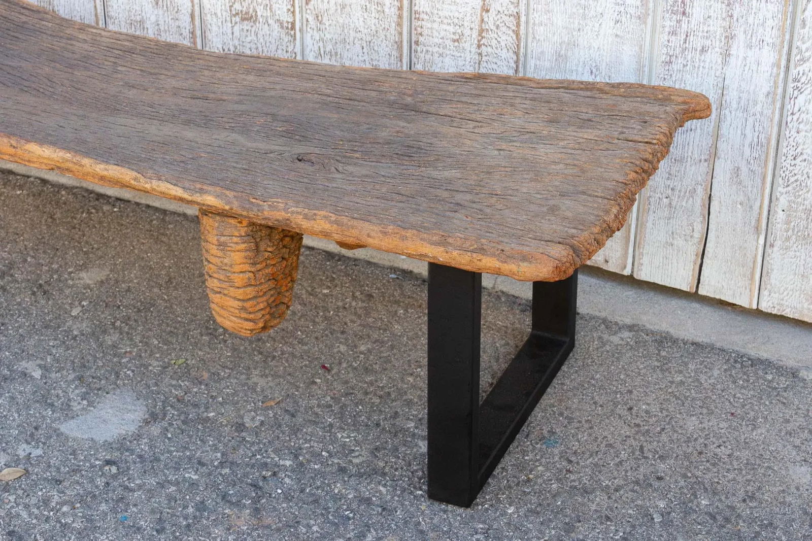 Primitive 18th Century Single Board African Table - 6