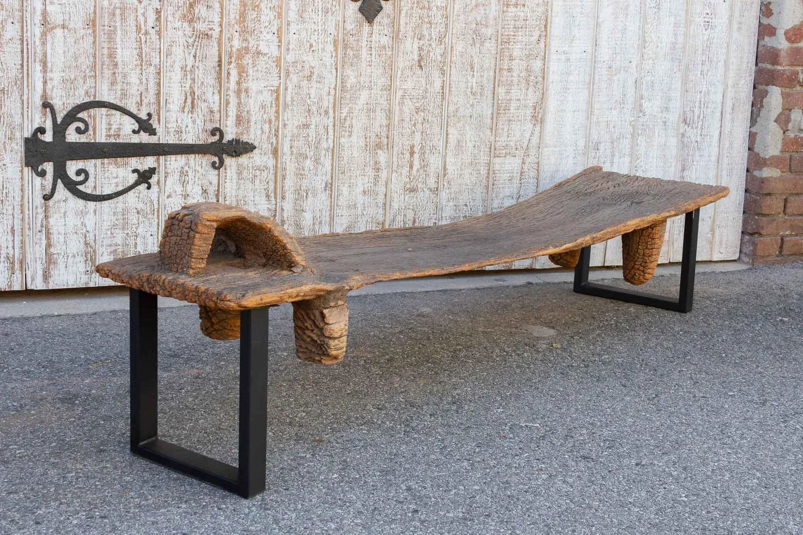 Primitive 18th Century Single Board African Table - 7