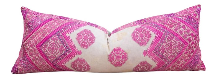 Antique Raji Sindh Silk Pillow