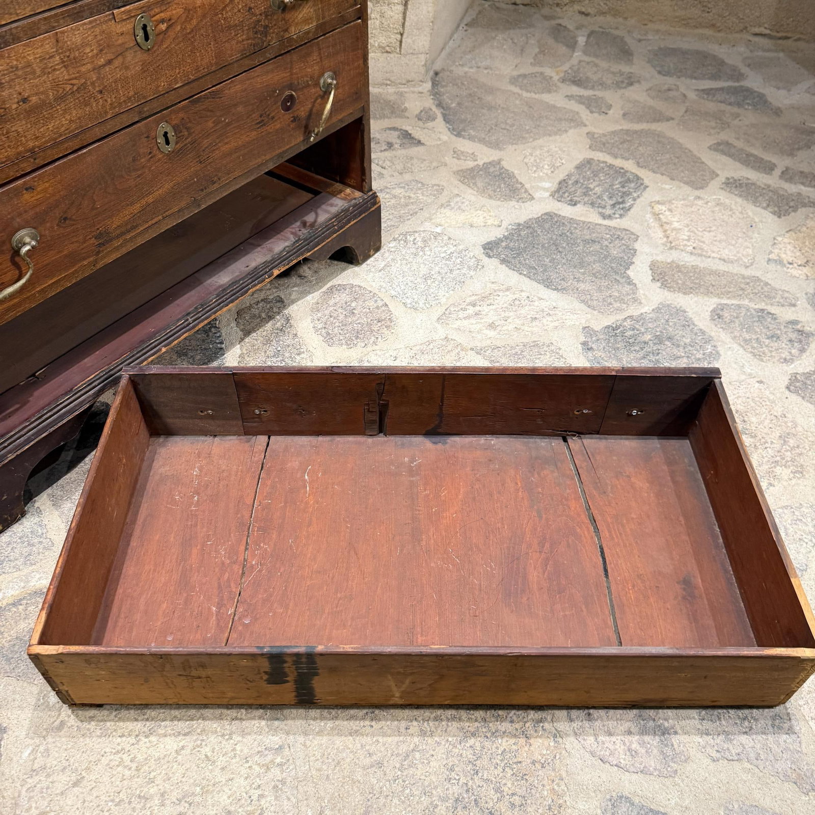 Georgian Mahogany Slant Front Secretary Desk Adam Style Slant-Front Bureau - 16