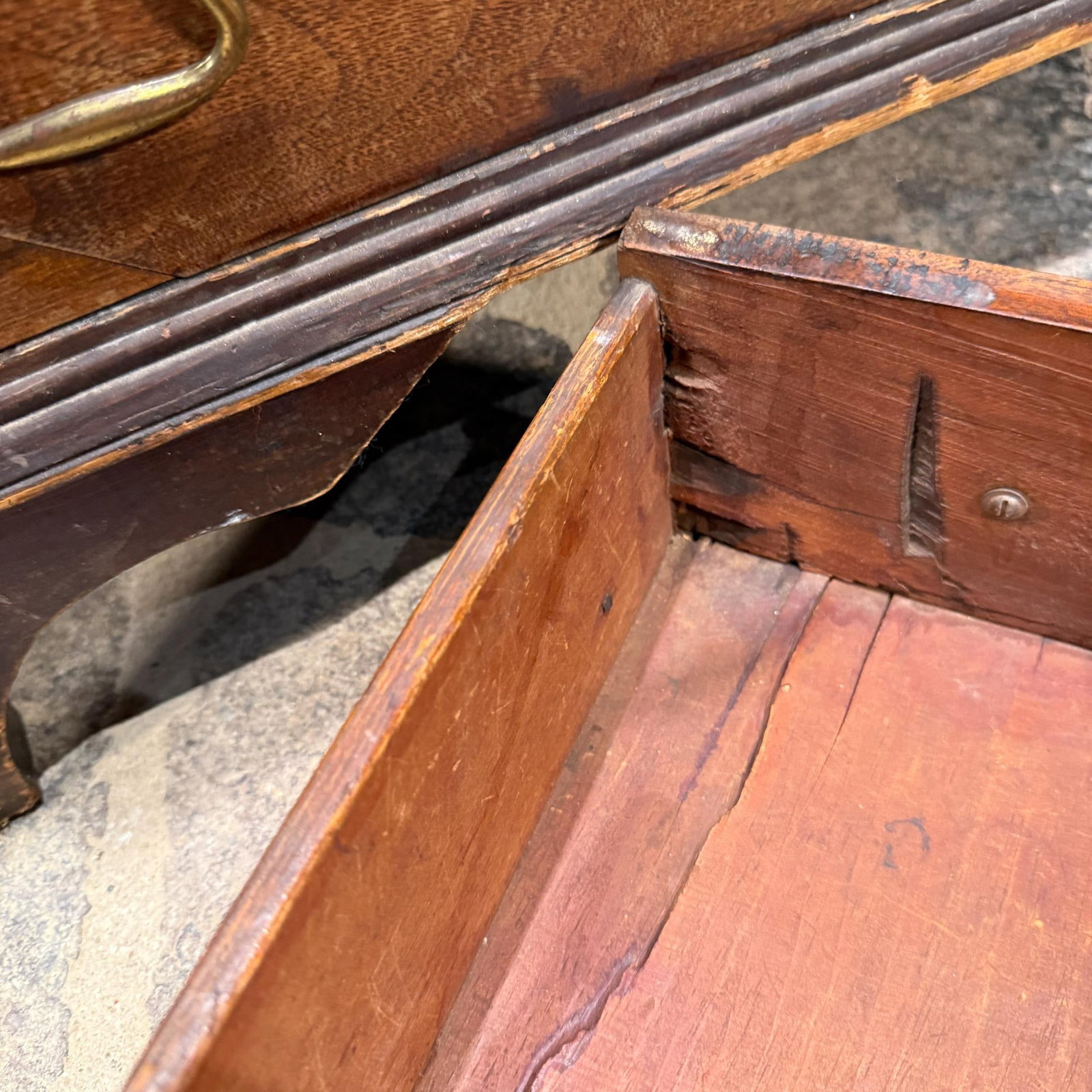 Georgian Mahogany Slant Front Secretary Desk Adam Style Slant-Front Bureau - 17