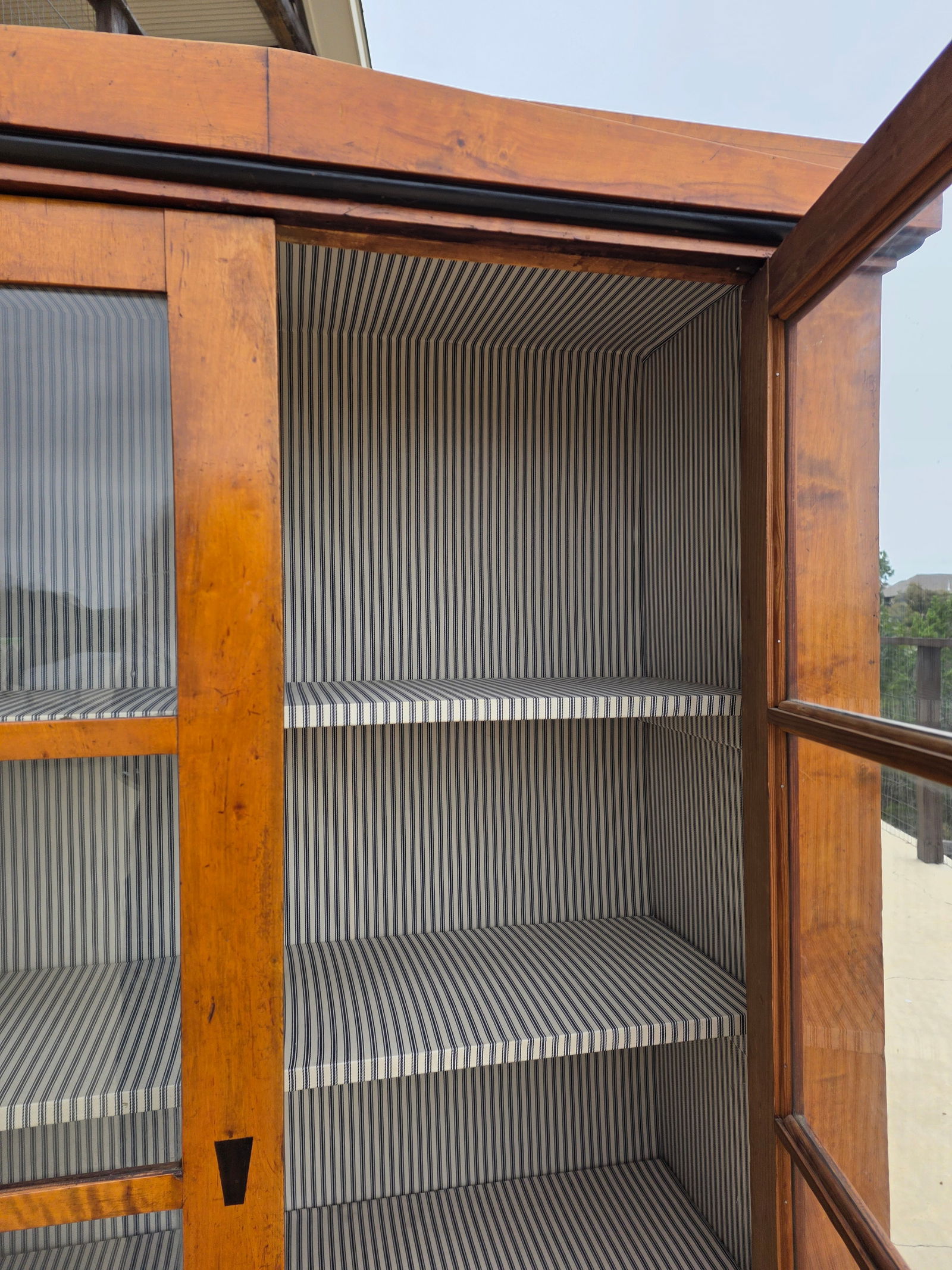 Biedermeier Style Display Cabinet - 8