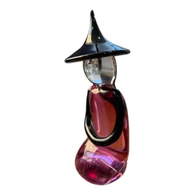 1990s Chinese Figurine by Formia Master Roberto Beltrami 9.5in