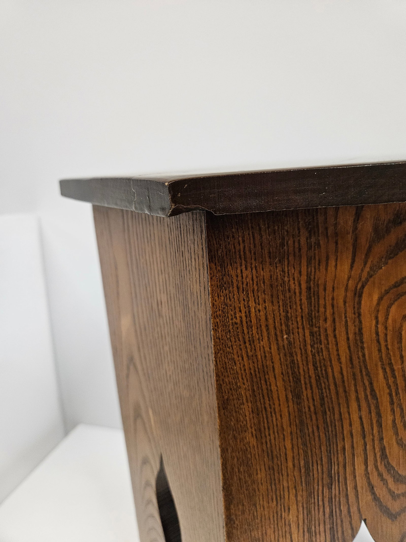 Arts and Crafts Hexagonal Side Table Plant Stand - 11