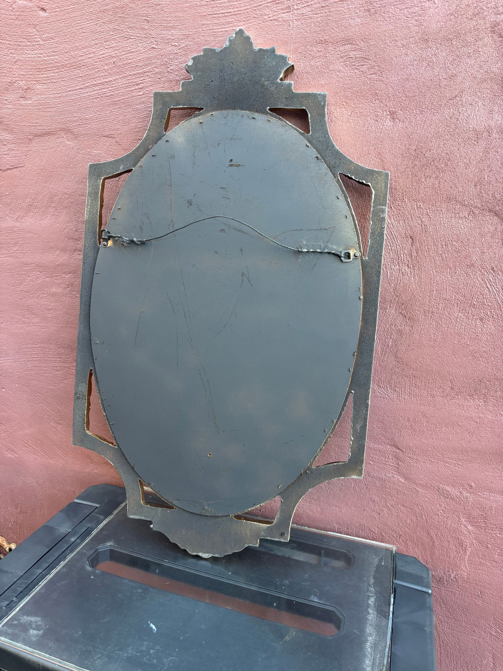 Faux Bamboo Mirror - 3