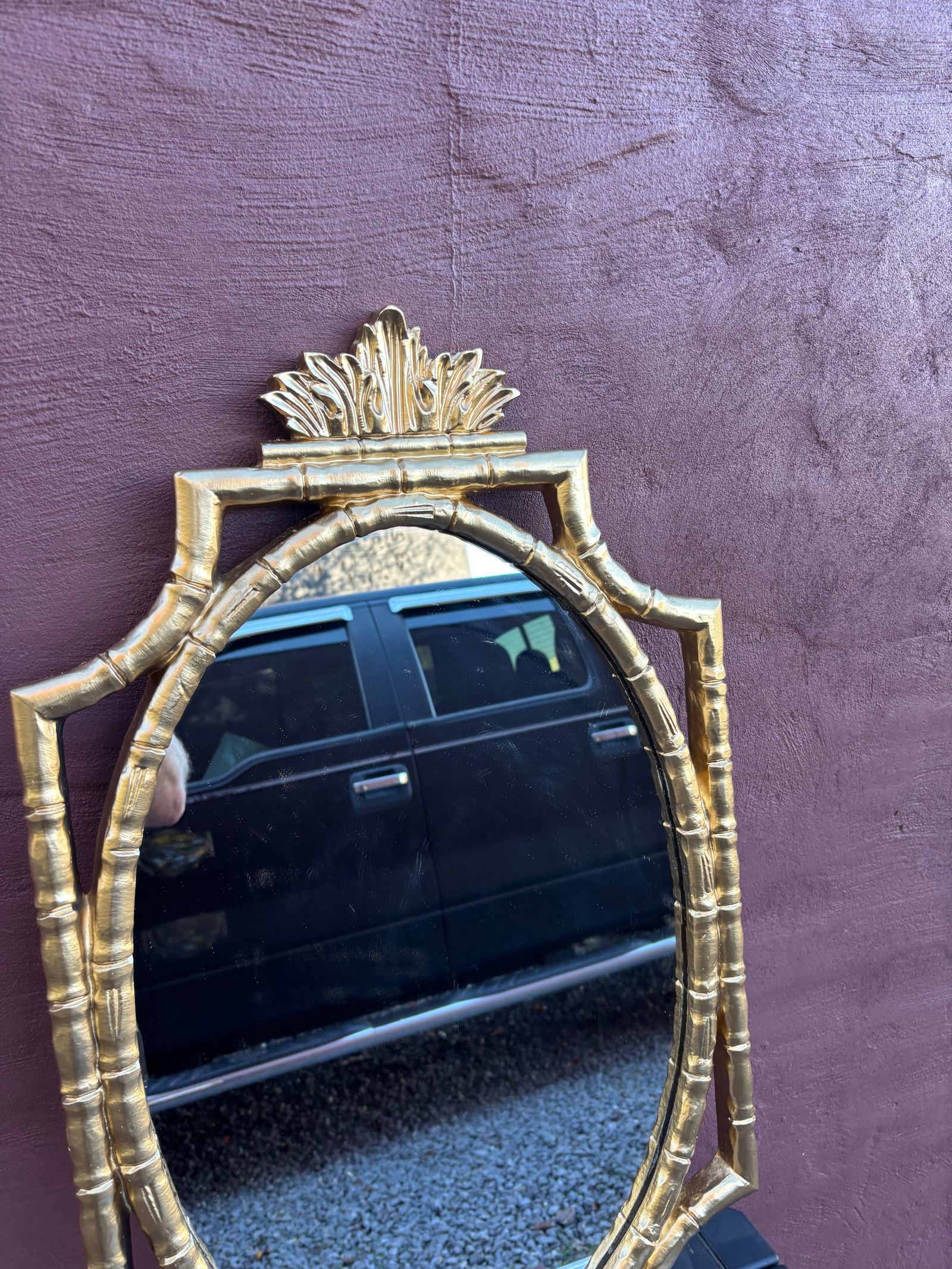 Faux Bamboo Mirror - 5