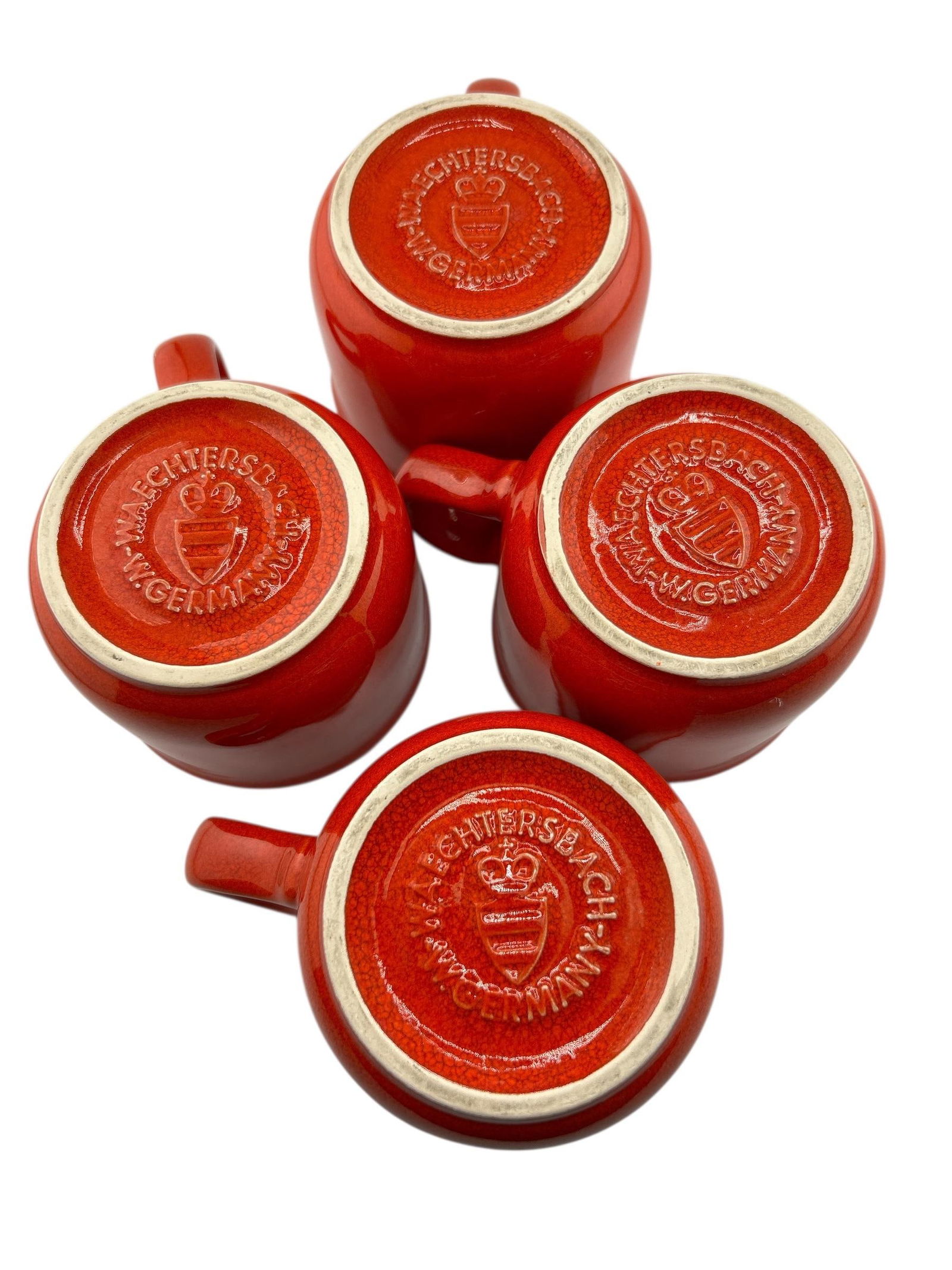 1960s Mid Century Waechtersbach West Germany Ceramic 9pc Tea Set - 12