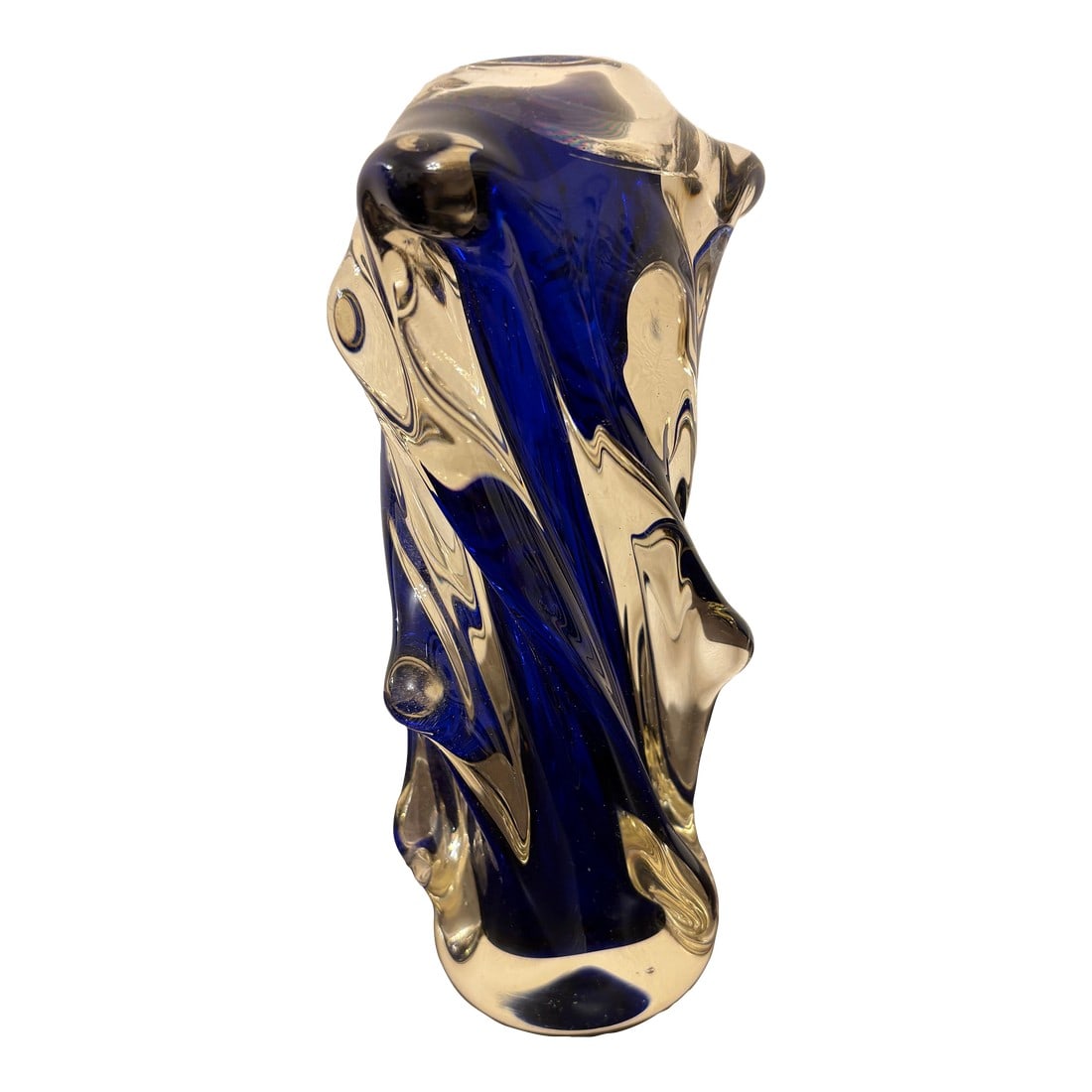 Murano Cobalt Blue Diminutive Vase (1 of 8)