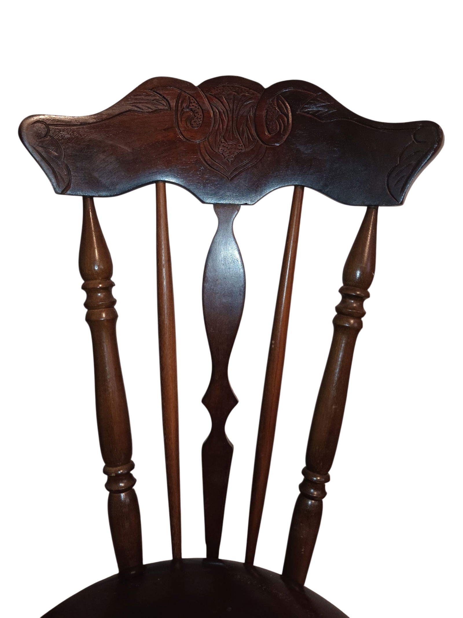 1880s High Back Piano Stool Solid Walnut Glass Ball & Iron Claw Feet - 7