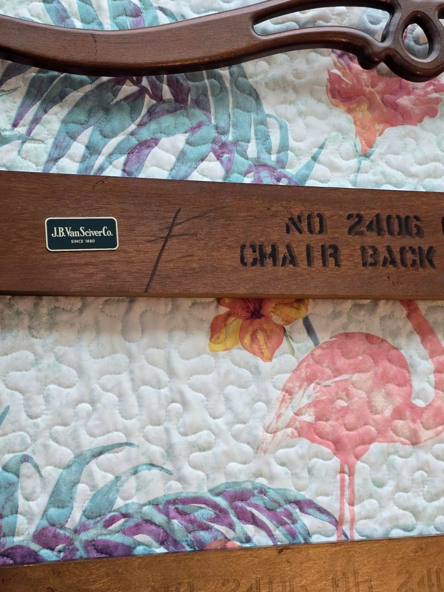 Pair of VanSciver Chippendale Style Headboard Only - 78" Wide (No Frame/Rails) - 4