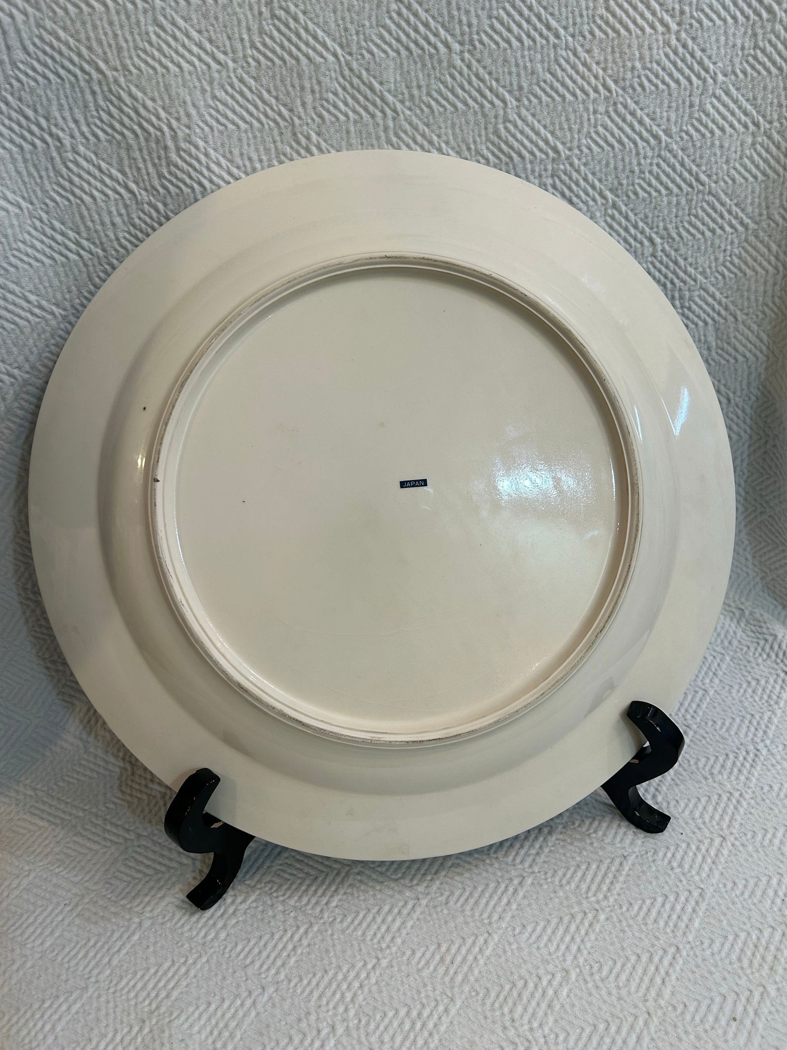 Mid 20th Century Japanese Chinoiserie Arita Imari Style 17" Charger - 9