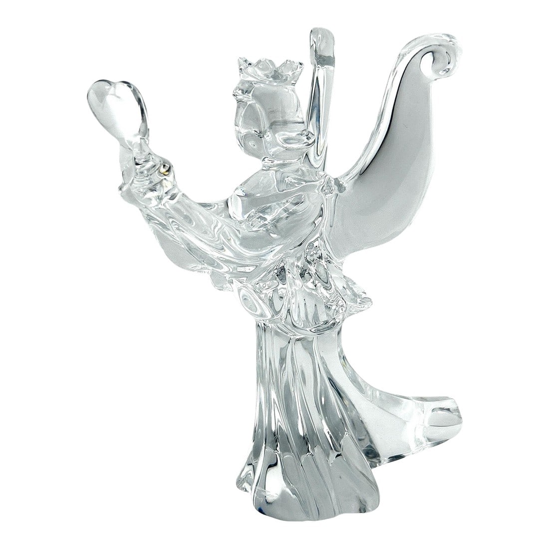 Baccarat Crystal Angel Signed Jean Boggio "Angel of Love" Figurine (1 of 6)