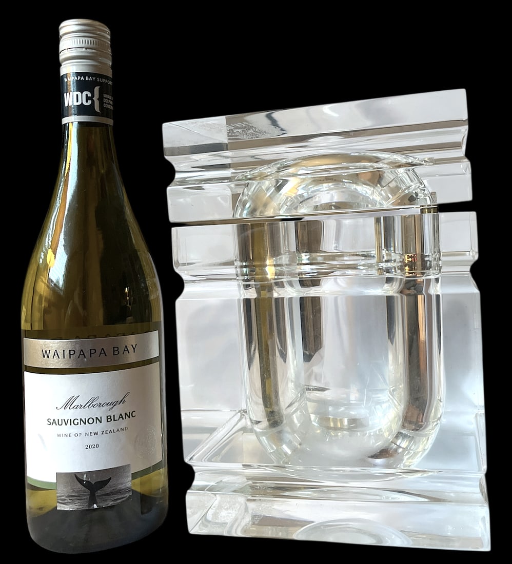 Large Vintage Lucite Ice Bucket With Swivel Lid, Attributed to Alessandro Albrizzi, Italy, C. 1970s - 6