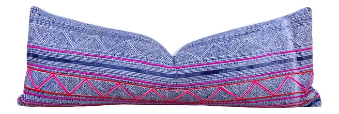 Lisu Hamong Batik Lumbar Pillow
