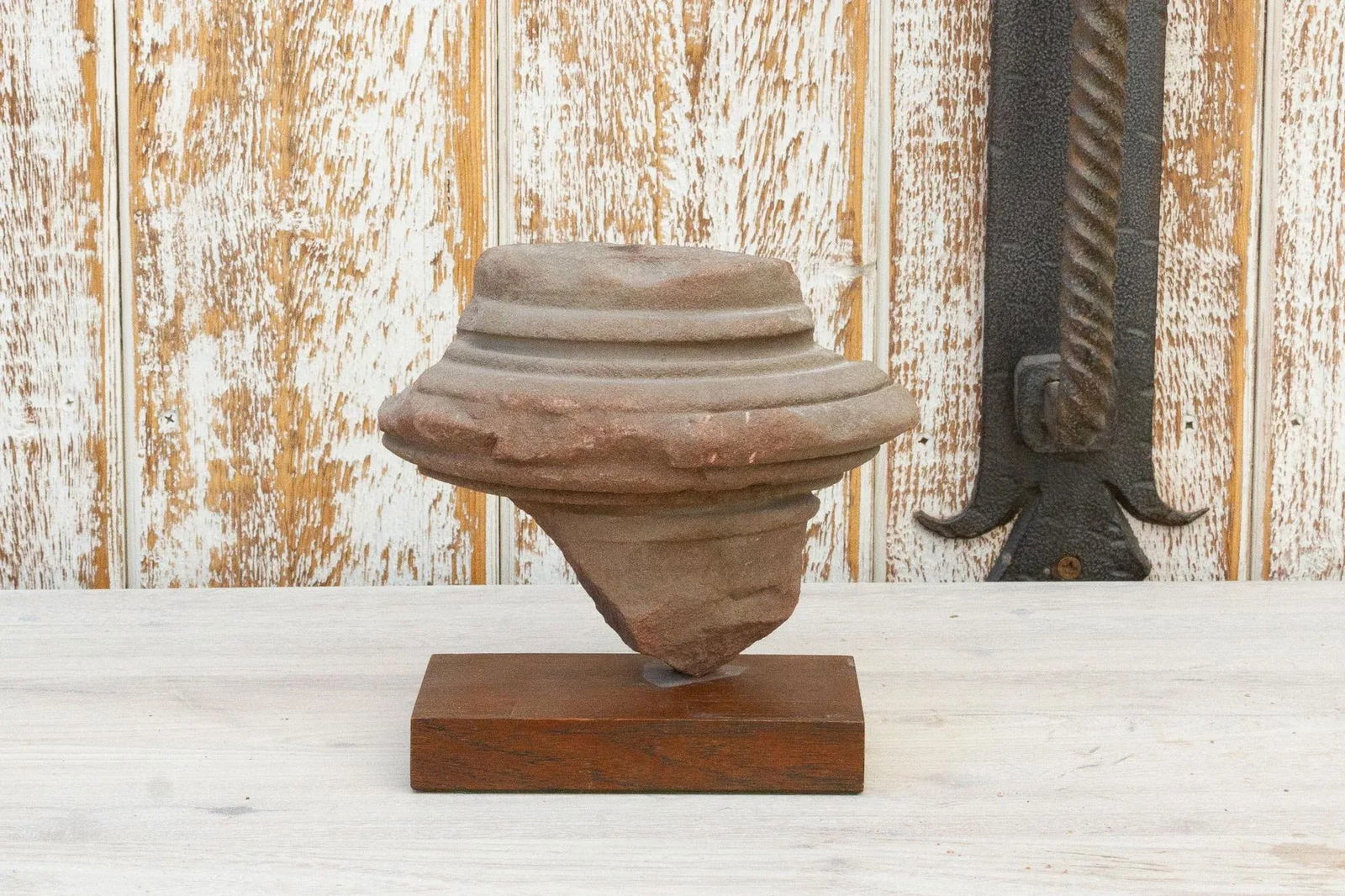 Ancient Siam Temple Stupa Remnant - 3