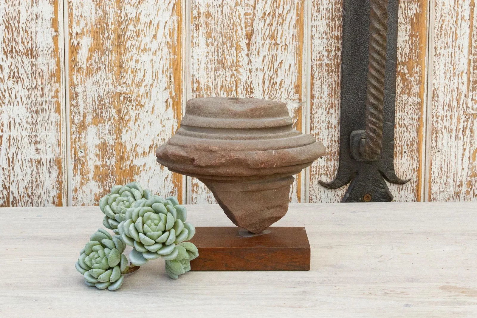 Ancient Siam Temple Stupa Remnant - 8