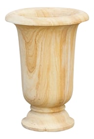 Tall Provencal Indo-French Stone Urn Planter