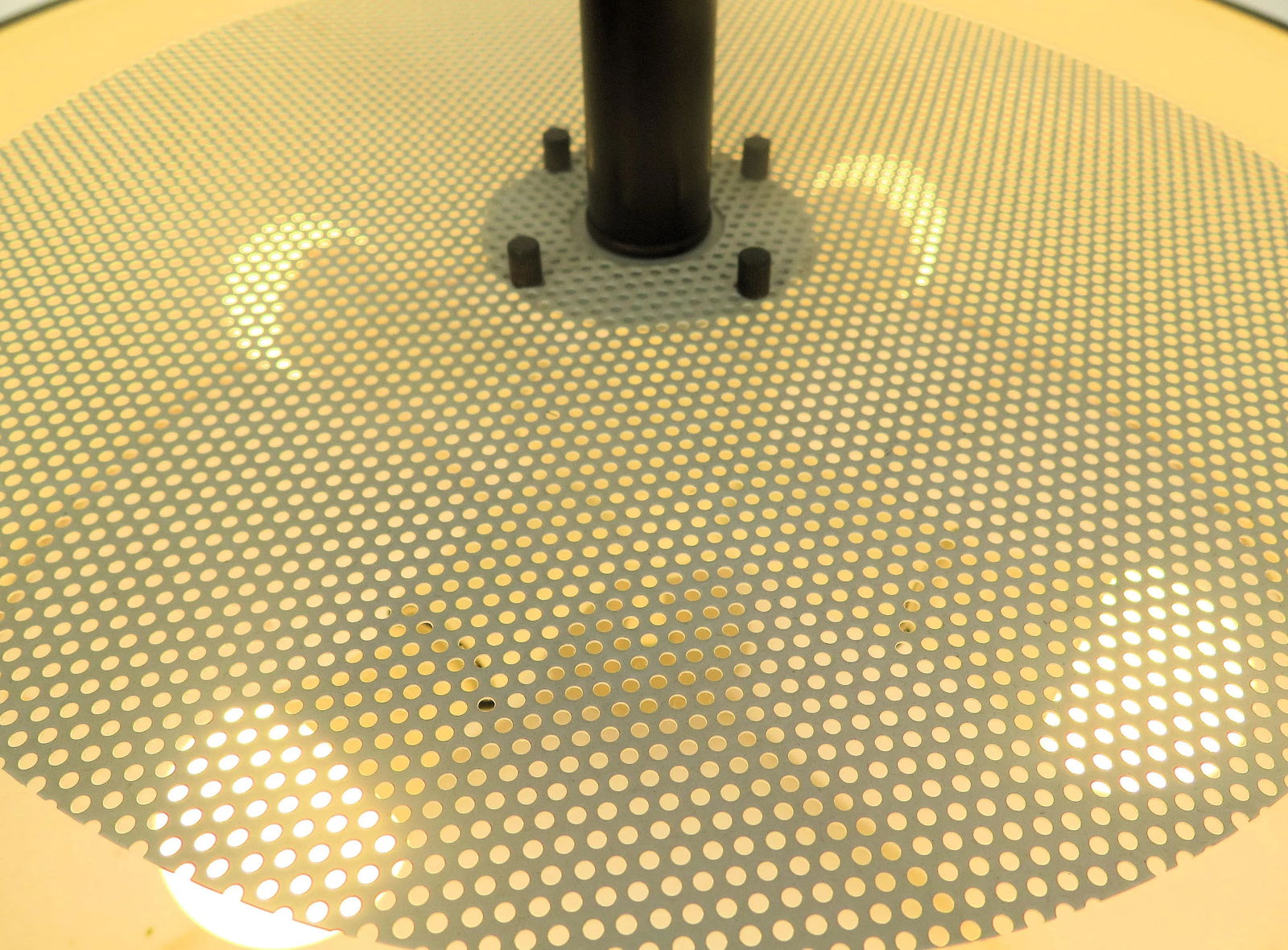 4 Light White Linen Chandelier - 3