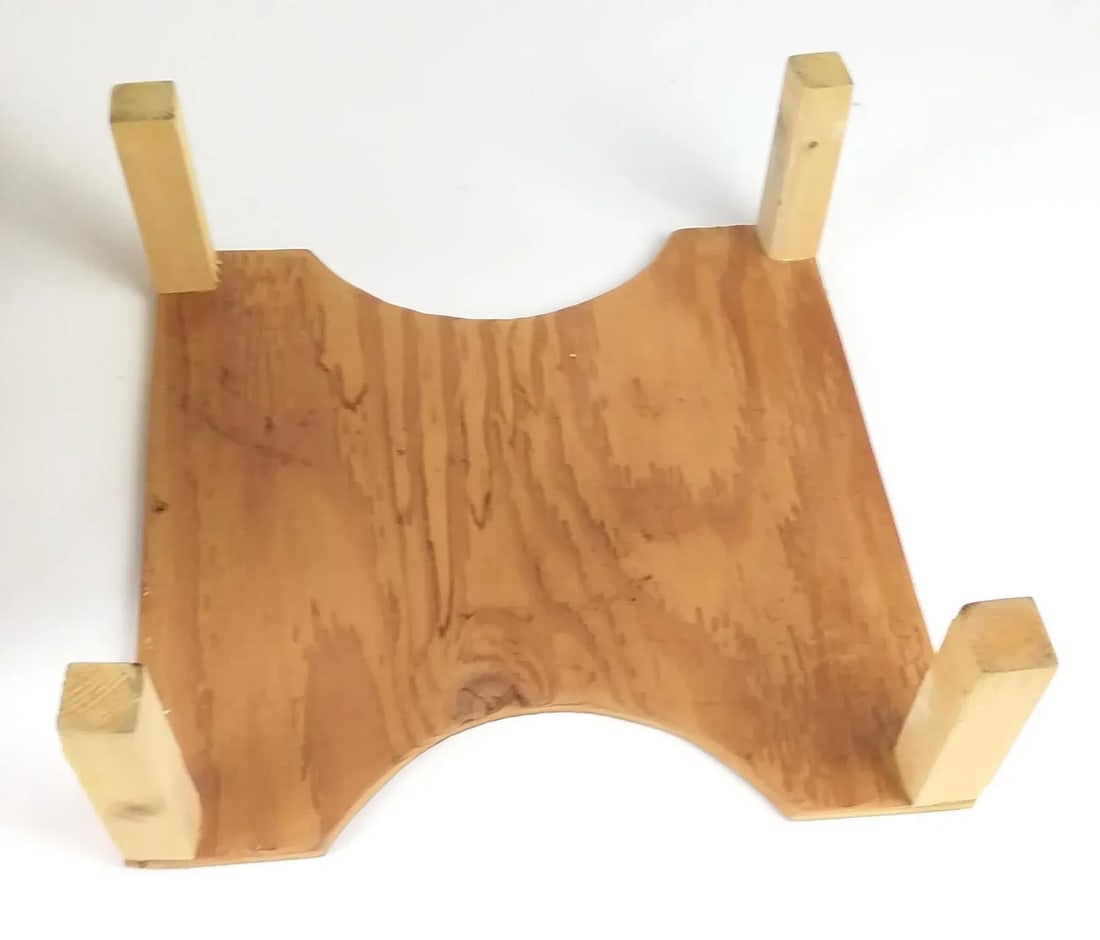 Vintage Bentwood Picnic Basket - 8