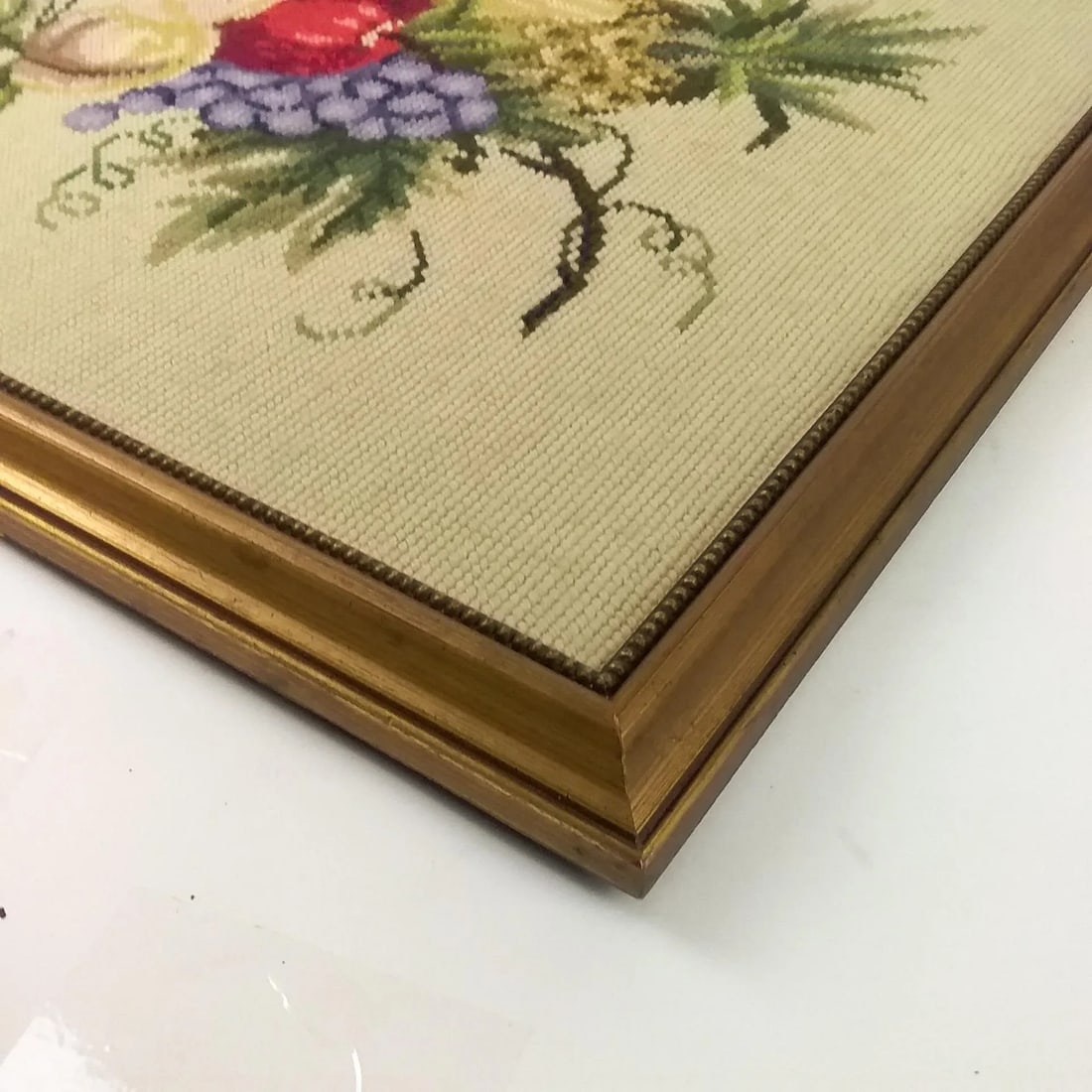 Vintage Hand Created Needlepoint Artwork - 3