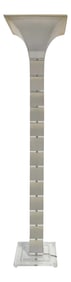 Post-Modern Frosted Lucite Floor Lamp