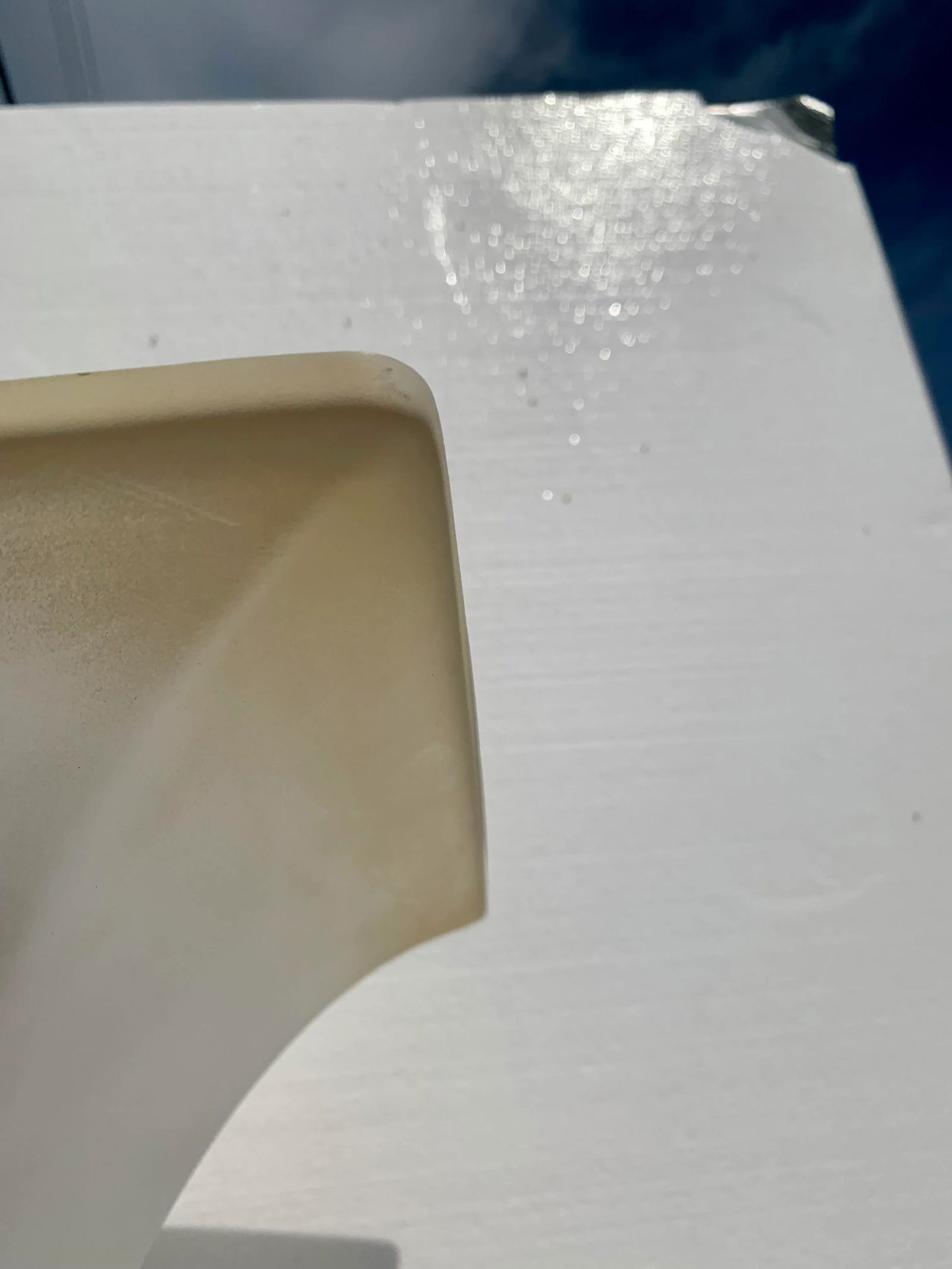 Post-Modern Frosted Lucite Floor Lamp - 8