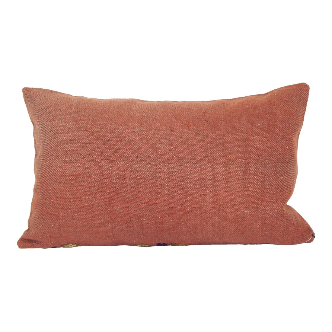 Vintage Turkish Organic Kilim Pillow Cover: Bohemian Bedding Wool Rug Pillow Cover 14" x 22" Handmade Hippie Bed Pillow, Southwest Oushak Pillow, Shams Long Pillows for Bed These beautiful 14" x 22" pillow covers were made from an authentic, vi