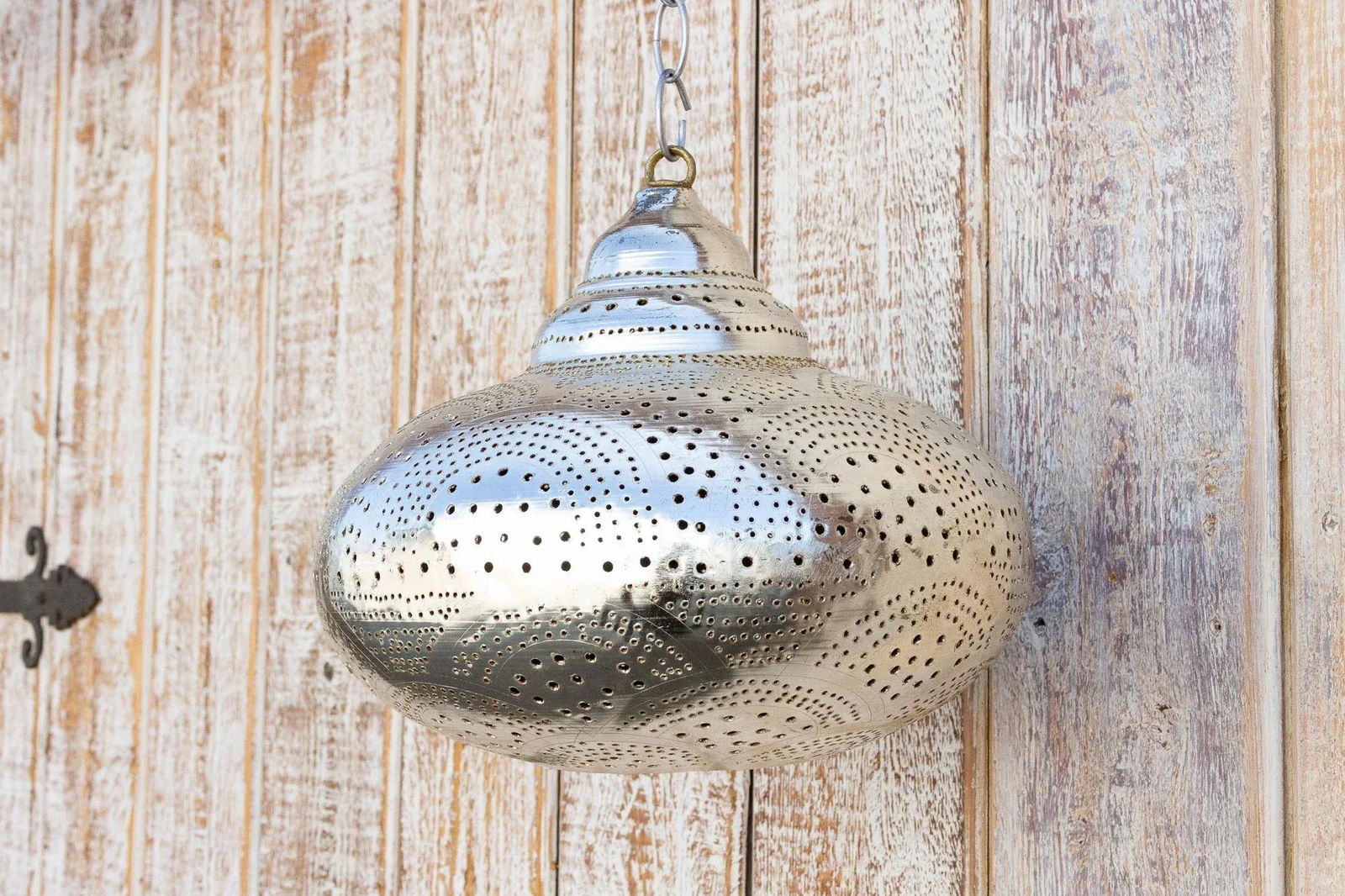 Zellige Moorish Sphere Pendant Lantern - 4